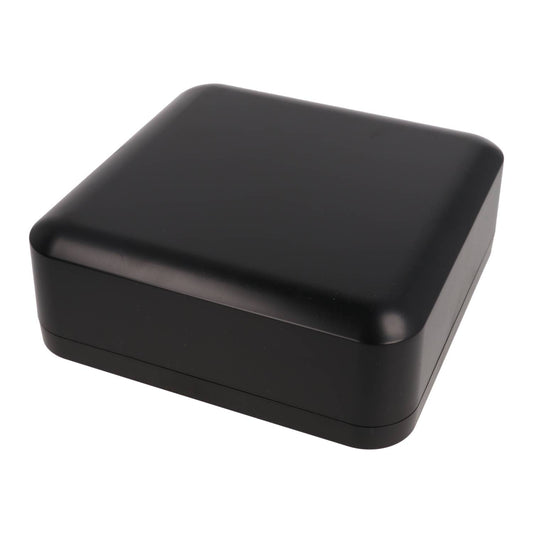 Hammond 1556HABK Black ABS General Purpose Enclosure with Rounded Corners 7.87" x 7.87" x 2.76"