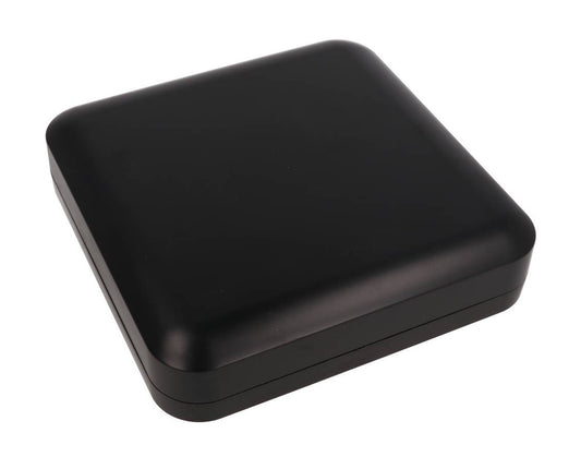 Hammond 1556HBK Black ABS General Purpose Enclosure with Rounded Corners 7.87" x 7.87" x 1.77"