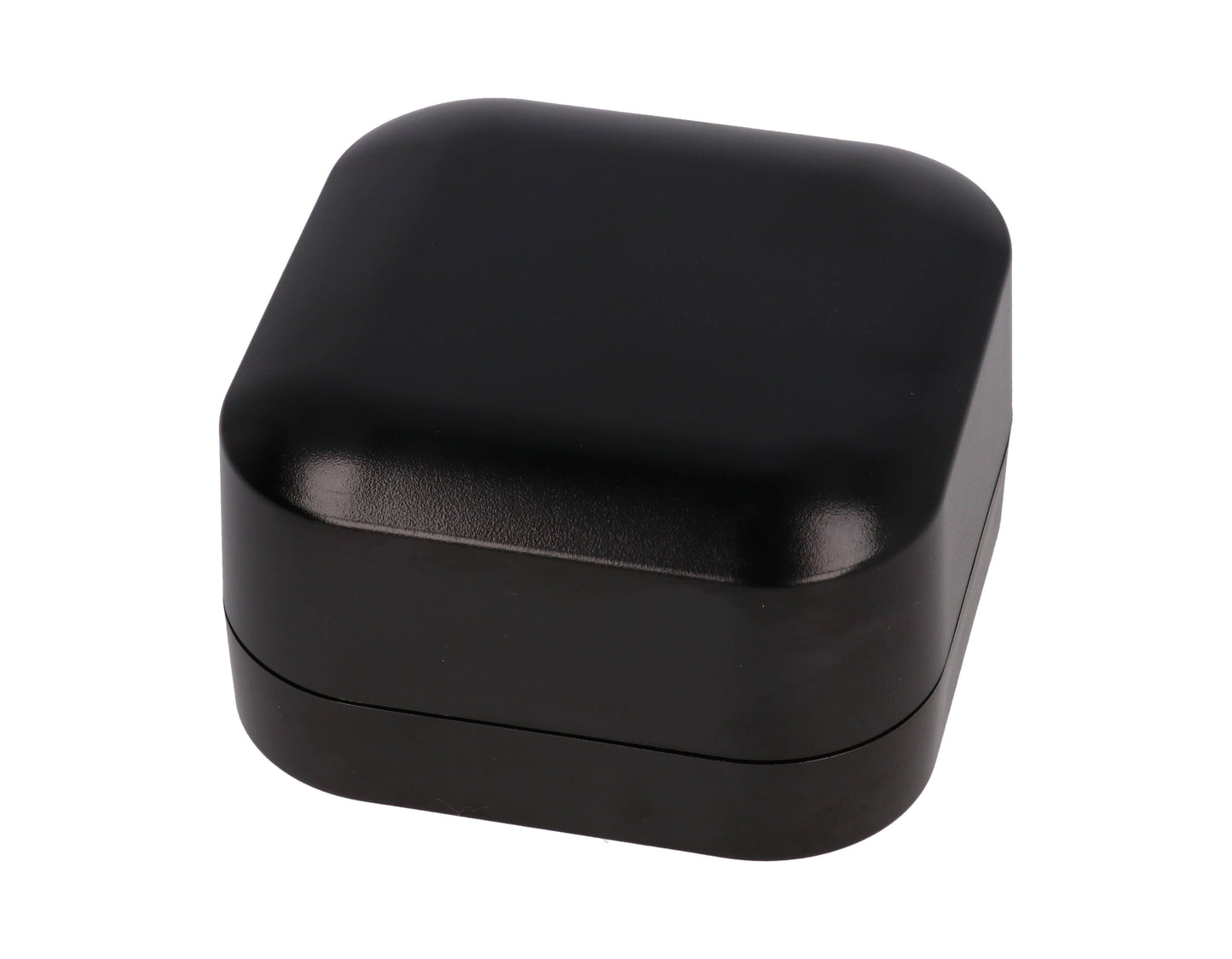 Hammond 1557B2BK Black Polycarbonate Water-Tight Enclosure with Rounded Corners 3.15" x 3.15" x 1.77"