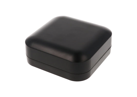Hammond 1557DBK Black ABS Water-Tight Enclosure with Rounded Corners 4.72" x 4.72" x 1.77"