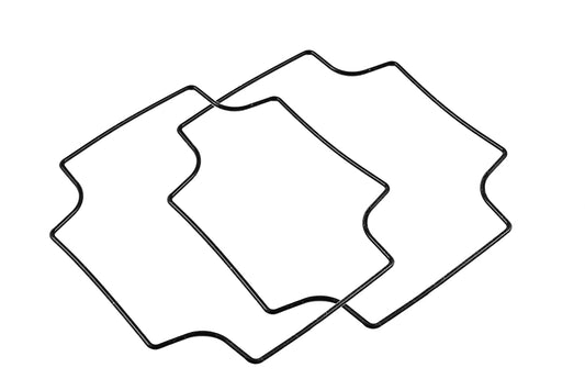 Hammond 1557DGASKET Replacement Gasket, 2-Pack, Fits 120 x 120 mm 1557 Series Enclosures.