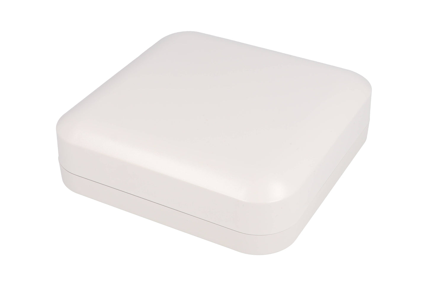 Hammond 1557F2GY Light Gray Polycarbonate Water-Tight Enclosure with Rounded Corners 6.30" x 6.30" x 1.77"