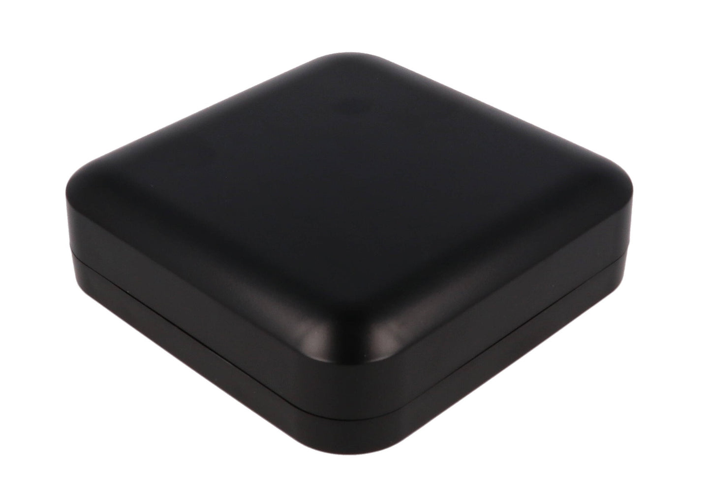 Hammond 1557FBK Black ABS Water-Tight Enclosure with Rounded Corners 6.30" x 6.30" x 1.77"