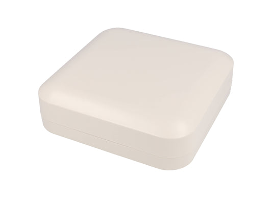 Hammond 1557FGY Light Gray ABS Water-Tight Enclosure with Rounded Corners 6.30" x 6.30" x 1.77"