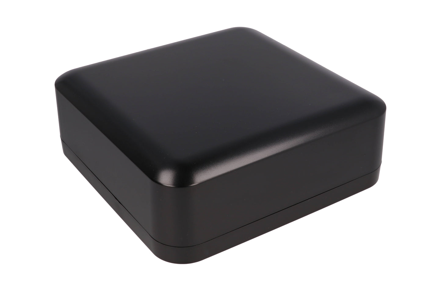 Hammond 1557HA2BK Black Polycarbonate Water-Tight Enclosure with Rounded Corners 7.87" x 7.87" x 2.76"