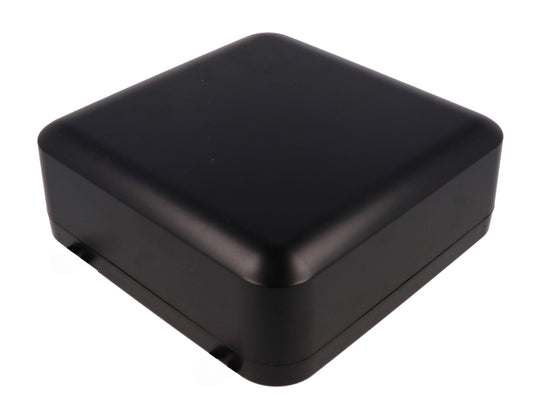 Hammond 1557HABK Black ABS Water-Tight Enclosure with Rounded Corners 7.87" x 7.87" x 2.76"