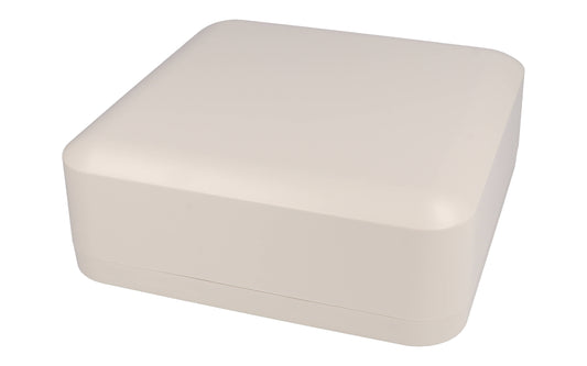 Hammond 1557HAGY Light Gray ABS Water-Tight Enclosure with Rounded Corners 7.87" x 7.87" x 2.76"