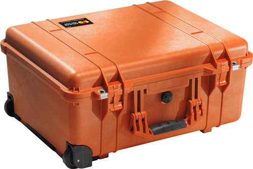 Pelican 1560NF Protector Case with No Foam (Empty), Orange (ID 19.92"L x 14.98"W x 9.00"D) Mfr# 1560-001-150