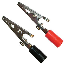 PICO 1568-12 10 Amp Insulated Alligator Clips, 2-Piece
