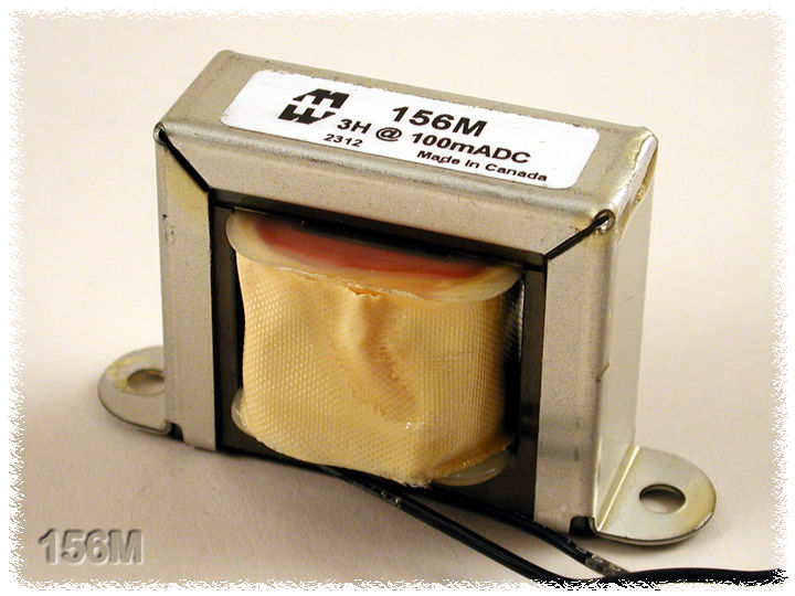 Hammond 156M DC Choke 3H 100mA 86 Ohms