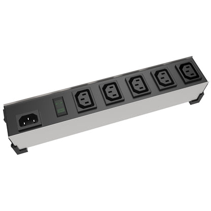 Hammond 1581H4 Power Bar 4 Outlet IEC Type in/Out 10" 10A/230VAC