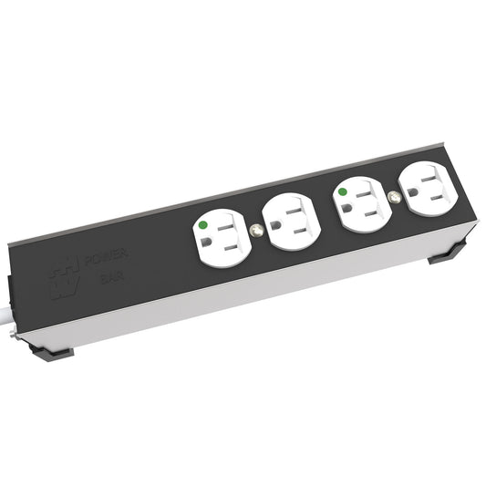 Hammond 1584T4DH6 Power Bar 4 Outlet Hospital Grade 6' Cord