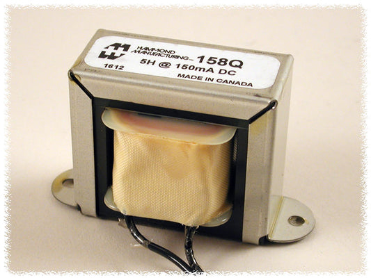 Hammond 158Q Choke 5H 150mA DC 105 Ohms Chassis Type