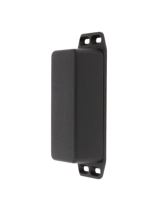 Hammond 1590AFLBK 1590 Series Diecast Aluminum Enclosure with Flanged Lid, 93 x 39 x 31 mm, Black.