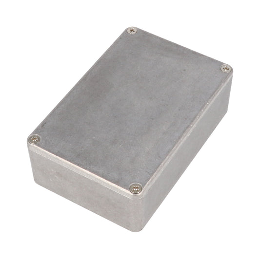 Hammond 1590B3 1590 Series Diecast Aluminum Enclosure, 116 x 77 x 38 mm, Natural.
