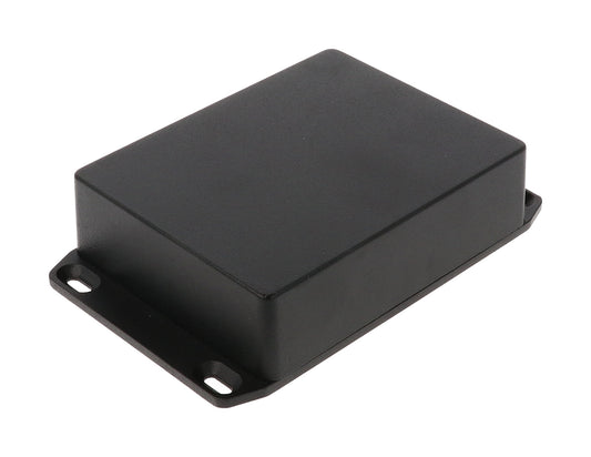 Hammond 1590BB2FLBK 1590 Series Diecast Aluminum Enclosure with Flanged Lid, 120 x 94 x 38 mm, Black.