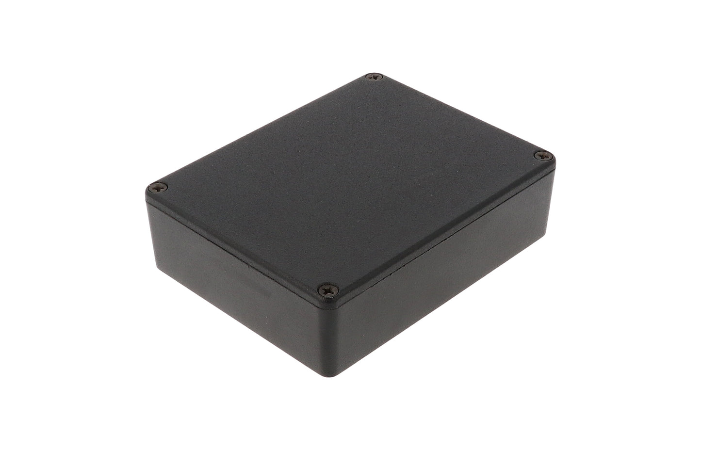 Hammond 1590BBBK Diecast Aluminum Enclosure, Black (4.7" x 3.7" x 1.2")