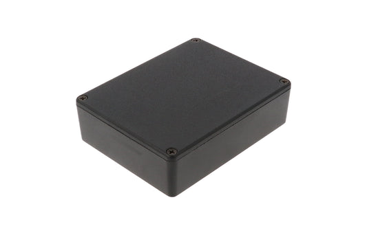 Hammond 1590BBBK Diecast Aluminum Enclosure, Black (4.7" x 3.7" x 1.2")
