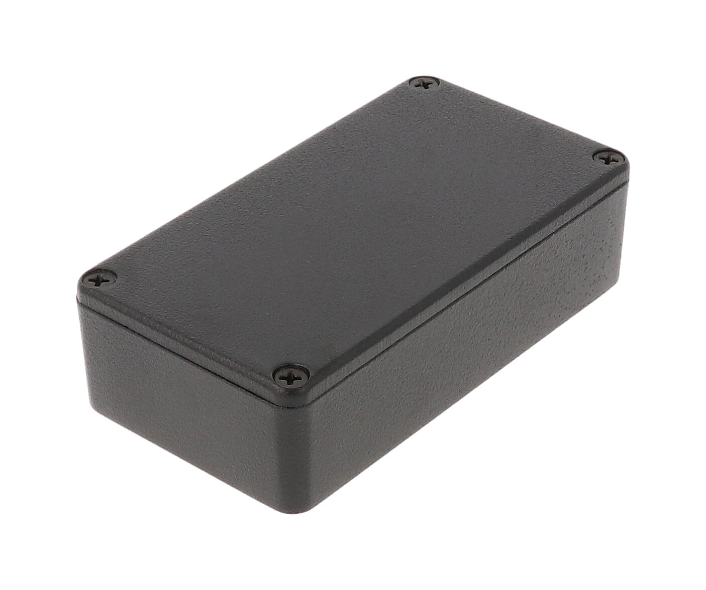 Hammond 1590BBK Diecast Aluminum Enclosure, Black (4.7" x 3.7" x 1.2")
