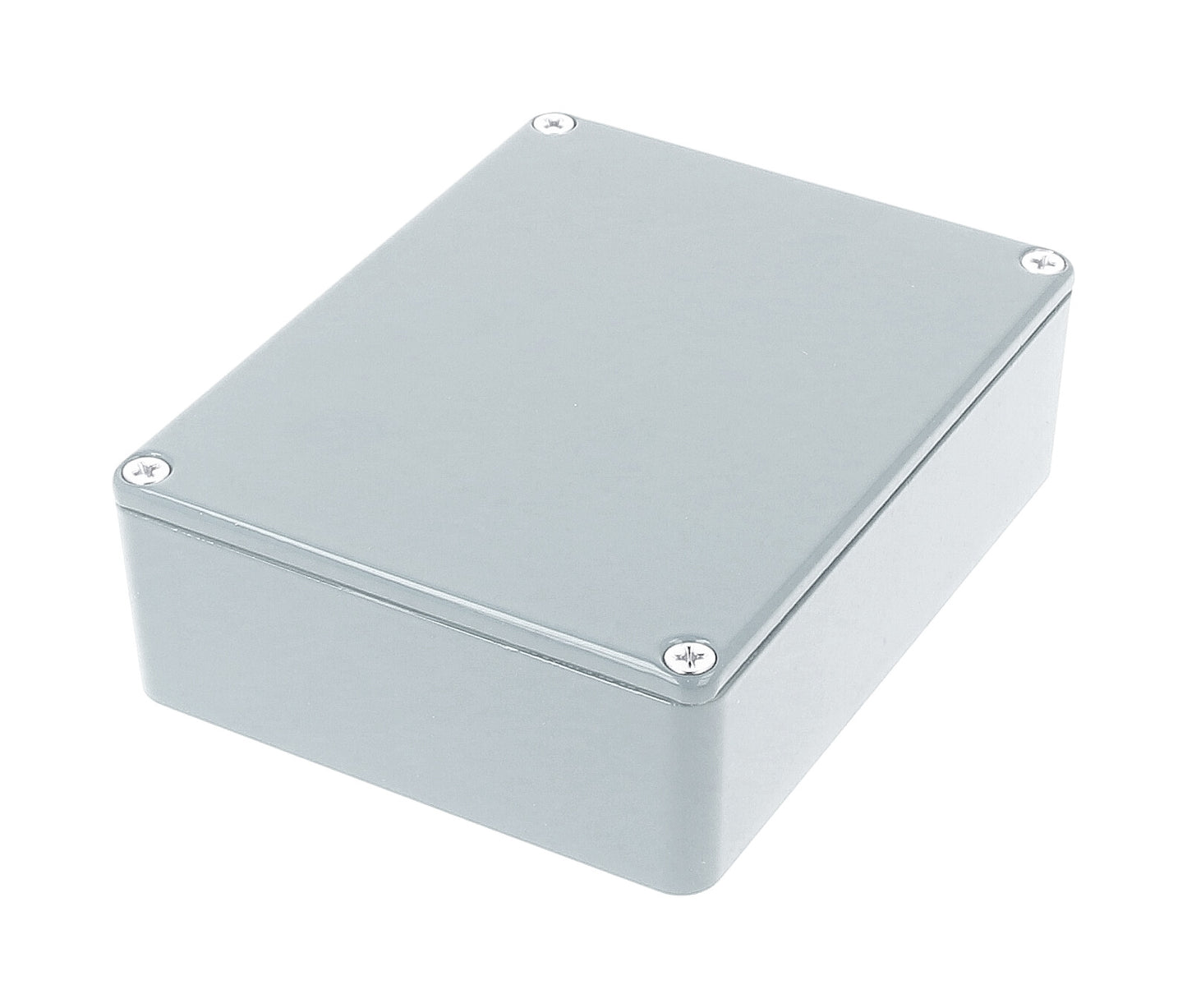 Hammond 1590BBLG Diecast Aluminum Enclosure, Light Gray (4.67" x 3.68" x 1.18")
