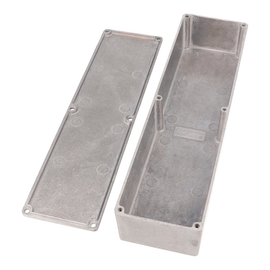 Hammond 1590BX 1590 Series Diecast Aluminum Enclosure, 254 x 70 x 50 mm, Natural.