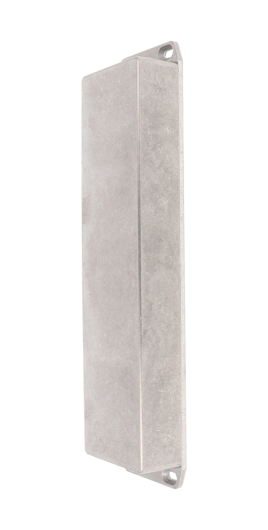 Hammond 1590BX2FL 1590 Series Diecast Aluminum Enclosure with Flanged Lid, 254 x 70 x 35 mm, Natural.
