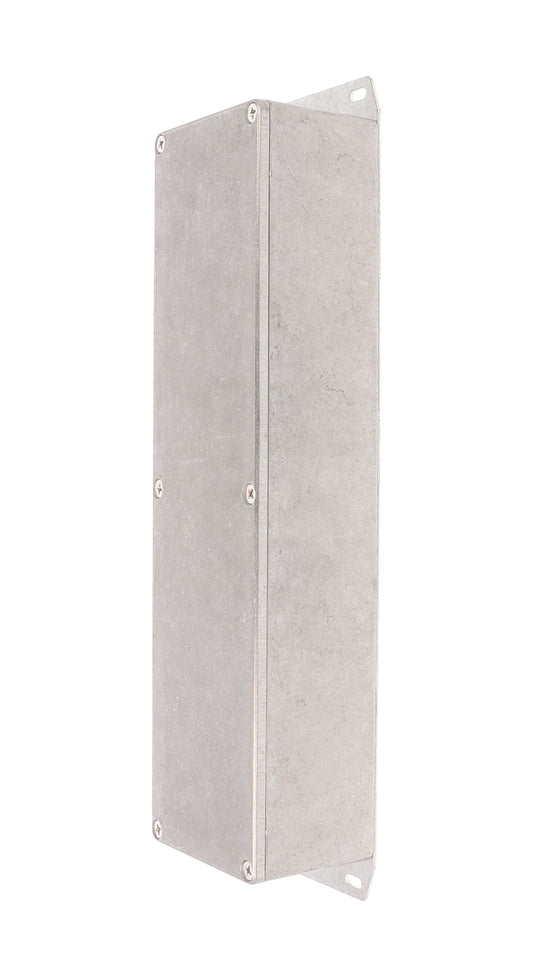 Hammond 1590BXFL 1590 Series Diecast Aluminum Enclosure with Flanged Lid, 254 x 70 x 50 mm, Natural.