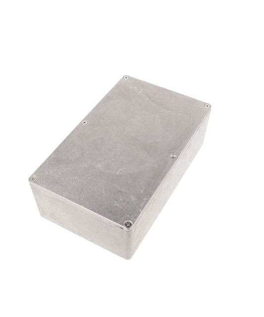 Hammond 1590DE 1590 Series Diecast Aluminum Enclosure, 200 x 120 x 64 mm, Natural.