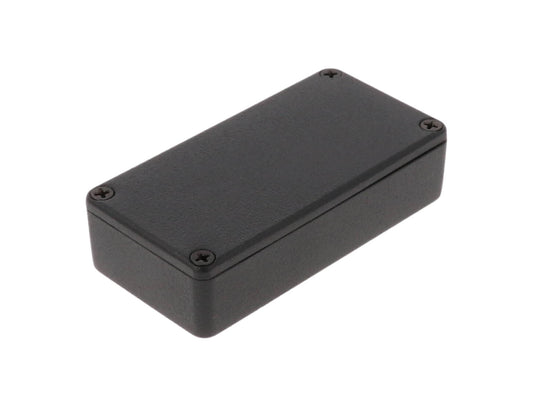 Hammond 1590GBK Black Aluminum Diecast Enclosure 3.94" x 1.97" x 0.83"