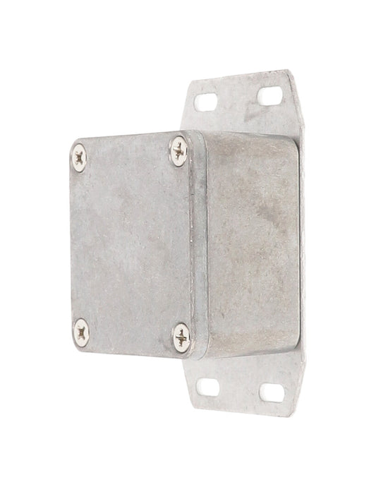 Hammond 1590LBF Diecast Aluminum Enclosure with Flange (2" x 2" x 1")