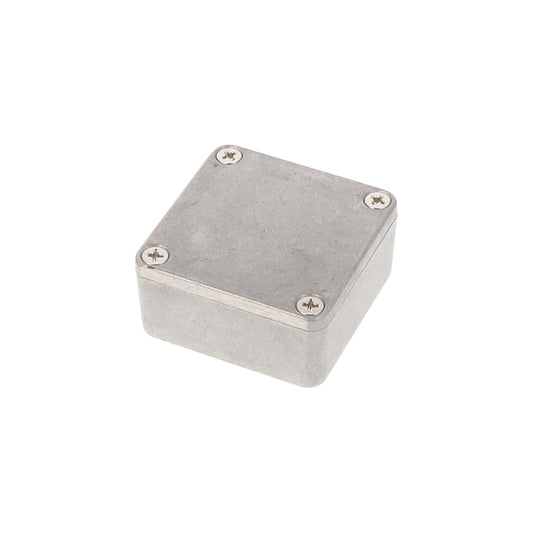 Hammond 1590LLB 1590 Series Diecast Aluminum Enclosure, No Mounting Flanges, IP54, 51 mm x 51 mm x 25 mm, Diecast Aluminum/Natural.