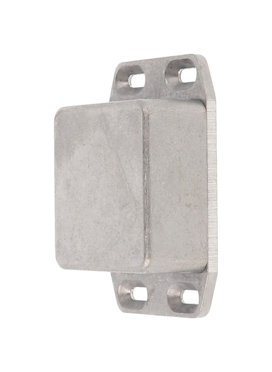 Hammond 1590LLBFL 1590 Series Diecast Aluminum Enclosure, Flanged Lid, IP54, 51 mm x 51 mm x 25 mm, Diecast Aluminum/Natural.