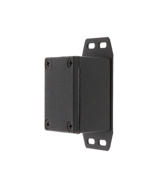 Hammond 1590WHFBK Die-Cast Aluminum Enclosure, Black Powder Finish, 53 X 38 X 31 mm, Flanged Bottom, IP65, Gasket.