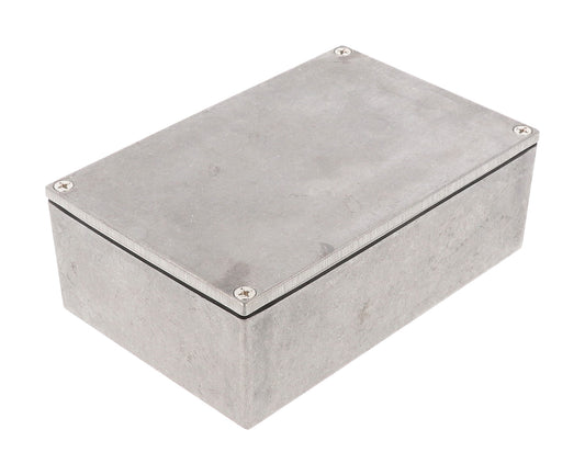 Hammond 1590WJ Die-Cast Aluminum Enclosure, Natural Finish, 145 X 95 X 49 mm, IP65, Gasket.