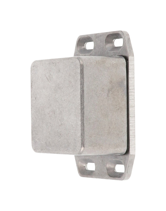 Hammond 1590WLBFL Die-Cast Aluminum Enclosure, Natural Finish, 51 X 51 X 31 mm, Flanged Lid, IP65, Gasket.