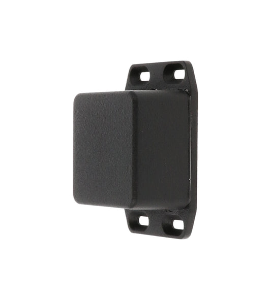 Hammond 1590WLBFLBK Die-Cast Aluminum Enclosure, Black Powder Finish, 51 X 51 X 31 mm, Flanged Lid, IP65, Gasket.