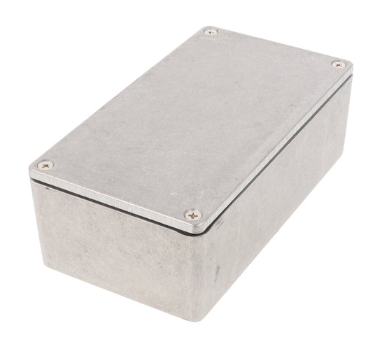 Hammond 1590WP1 Die-Cast Aluminum Enclosure, Natural Finish, 153 X 83 X 50 mm, IP65, Gasket.