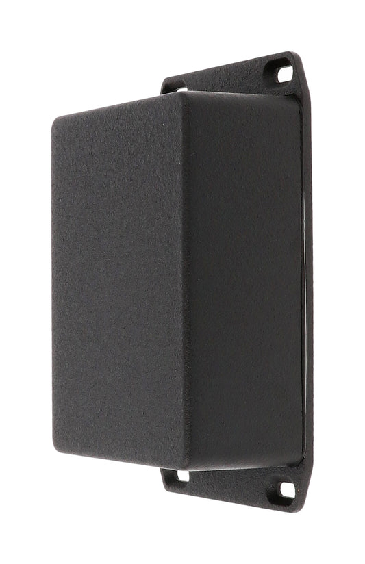 Hammond 1590WSFLBK Black Aluminum Diecast Enclosure Watertight, Flange Lid 4.35" x 3.21" x 1.57"
