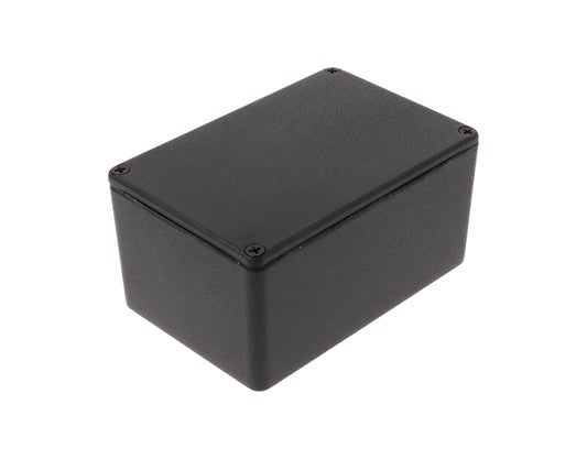 Hammond 1590WTBK Die-Cast Aluminum Enclosure, Black Powder Finish, 120 X 80 X 59 mm, IP65, Gasket.