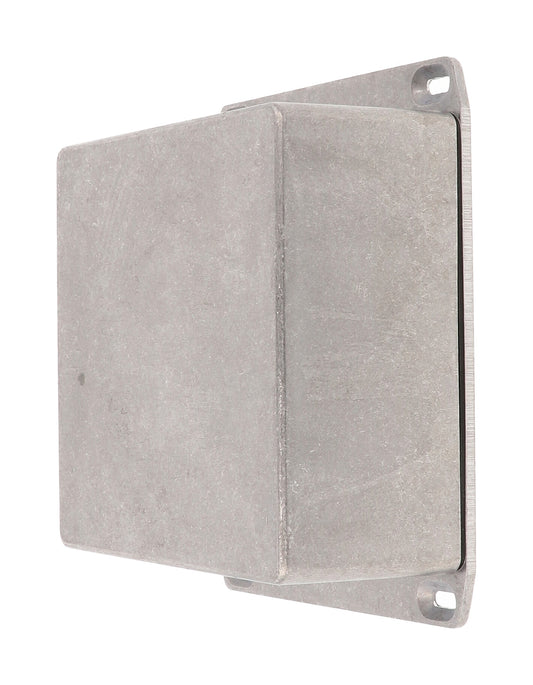 Hammond 1590WUFL Die-Cast Aluminum Enclosure, Natural Finish, 120 X 120 X 59 mm, Flanged Lid, IP65, Gasket.