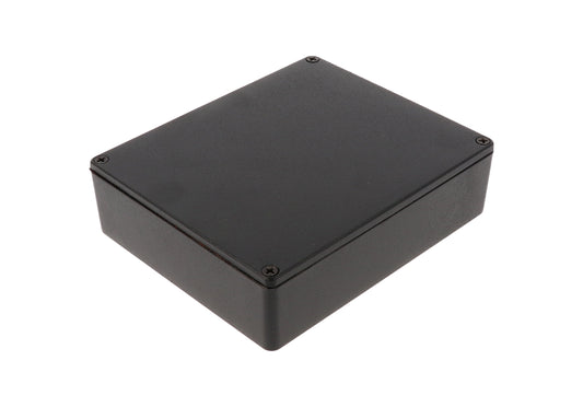 Hammond 1590XXBK Black Aluminum Diecast Enclosure 5.72" x 4.77" x 1.39"