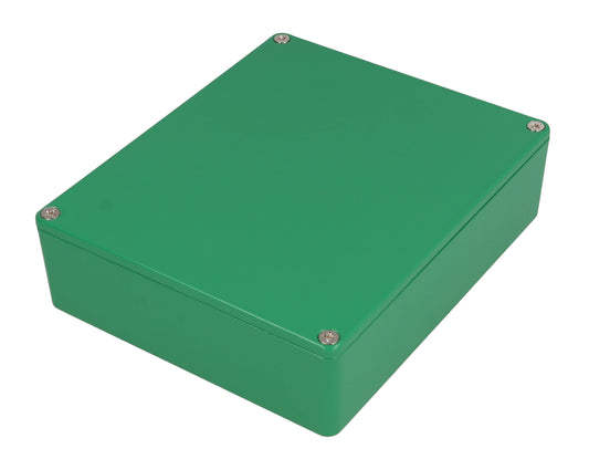 Hammond 1590XXGR Die-Cast Aluminum Enclosure, 145 X 121 X 40 mm, IP65, Gasket.