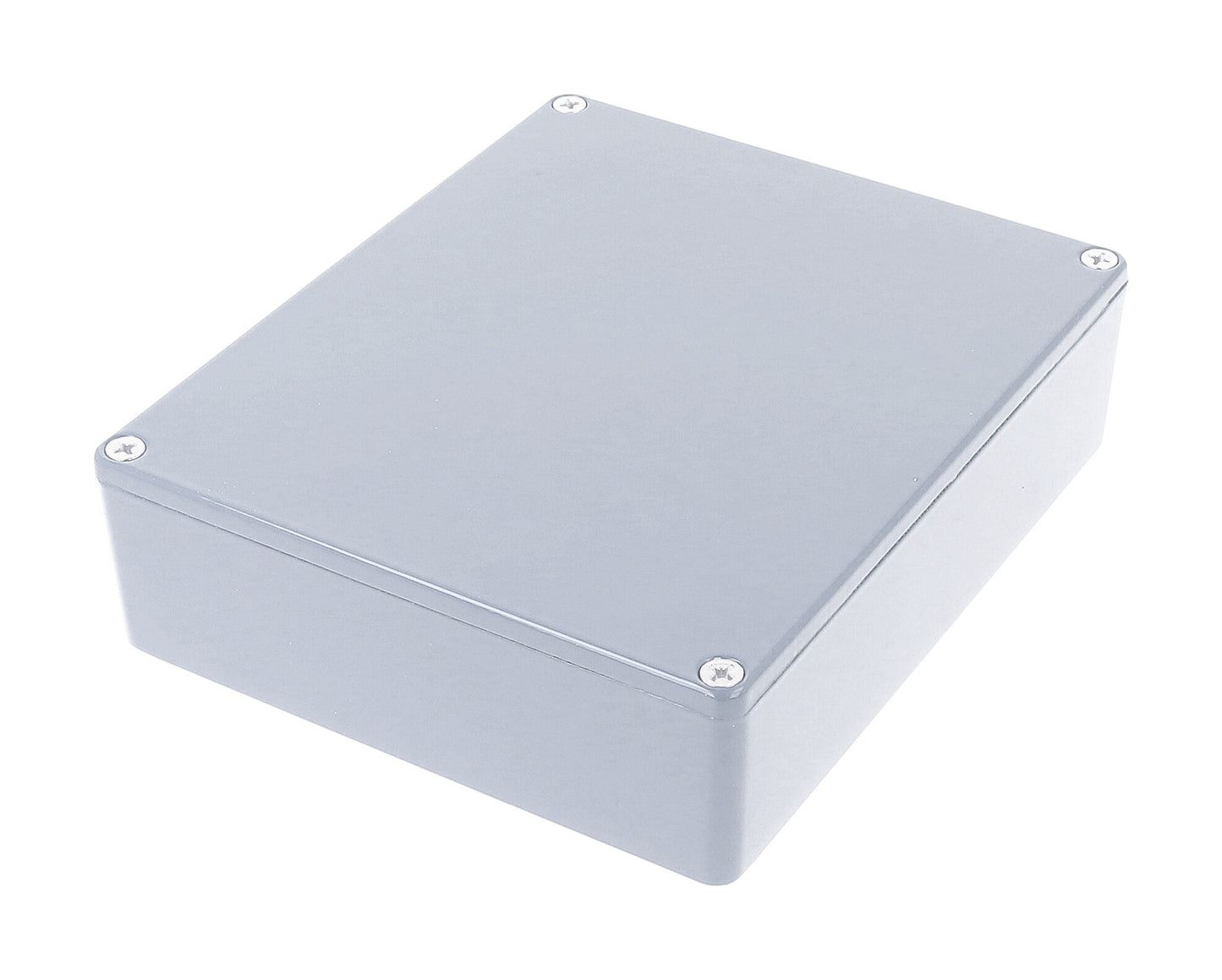 Hammond 1590XXLG Diecast Aluminum Enclosure, Light Gray (5.72" x 4.77" x 1.39")