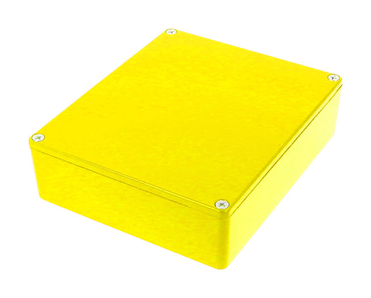 Hammond 1590XXYL Die-Cast Aluminum Enclosure, 145 X 121 X 40 mm, IP65, Gasket.