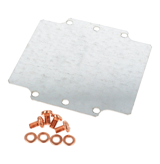 Hammond 1590Z090PL 16 Ga Galvanized Steel Inner Panel For 1590Z090 Enclosures, 140 X 140 X 90 mm.