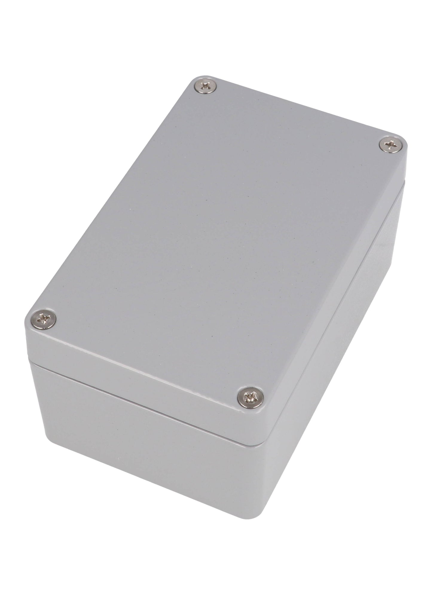 Hammond 1590Z120GY Heavy Duty Diecast Aluminum Enclosure, Gray (4.92" x 3.15" x 1.72") IP66 Watertight, Nema4,4x