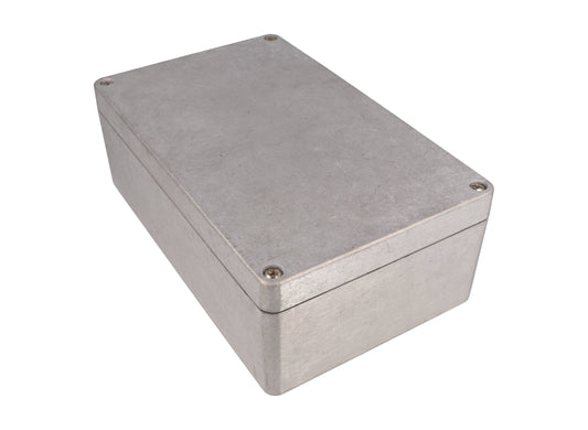 Hammond 1590Z162 Thick-Wall Die-Cast Aluminum Enclosure, Natural Unfinished, 260 X 160 X 90 mm, Type 4X/6P, IP66/IP67/IP68, Silicone Gasket, Mounting Shelf.