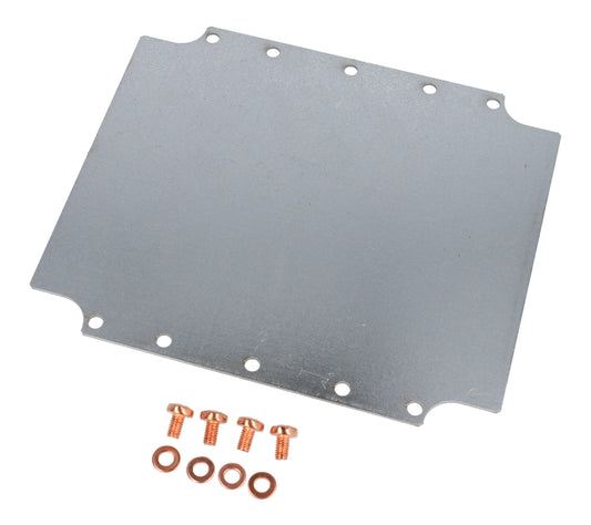 Hammond 1590Z231PL 16 Ga Galvanized Steel Inner Panel For 1590Z231 Enclosures, 200 X 230 X 110 mm.