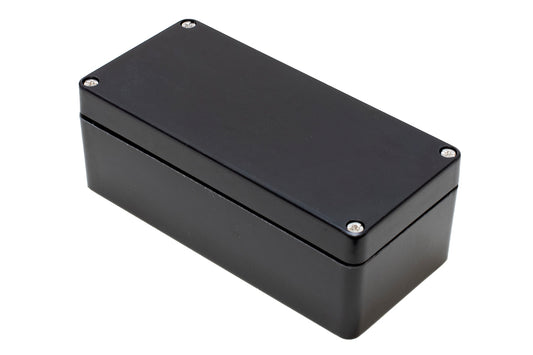 Hammond 1590ZGRP083BK Polycarbonate Enclosure, Black, Watertight, IP66, NEMA 4X, Gasket