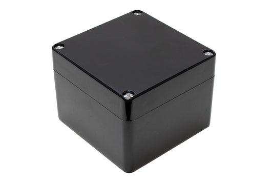 Hammond 1590ZGRP121BK Polycarbonate Enclosure, Black, Watertight, IP66, NEMA 4X, Gasket